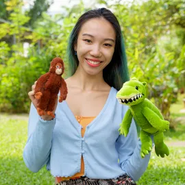 Monkey and Crocodile
