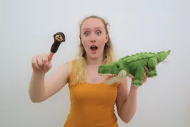 The Monkey & The Crocodile